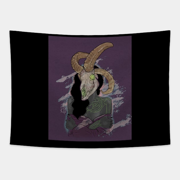 Priestess Tapestry by NedzelskiDesigns