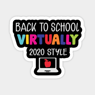 Back To School Virtual 2020 Magnet