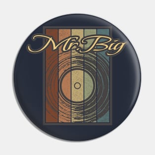 Mr. Big Vynil Silhouette Pin