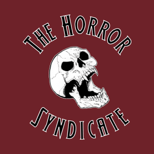 The Horror Syndicate White Skull T-Shirt