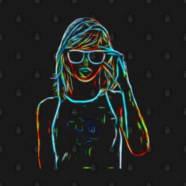 Taylor Swift Pop Art Colorful - Taylor Swift - T-Shirt | TeePublic