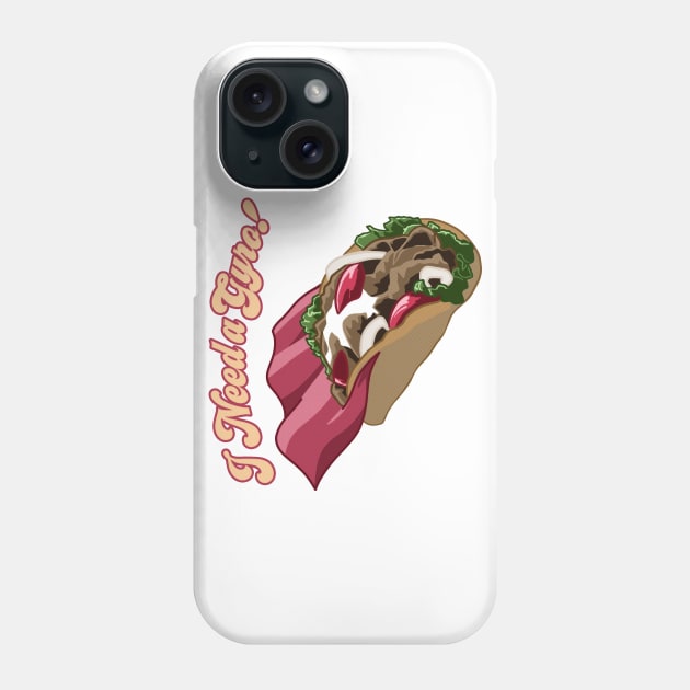 Asplenia Studios "I Need A Gyro!" Phone Case by AspleniaStudios