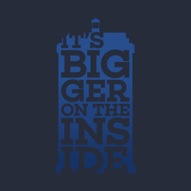 Bigger on the Inside by polliadesign