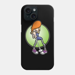 Emo Girl Rocker Chic Phone Case