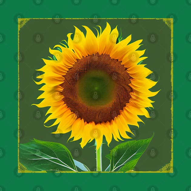 Sunflower in bloom by Akamo