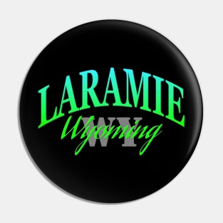 City Pride: Laramie, Wyoming Pin