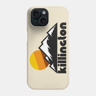 Retro Killlington ))(( Tourist Souvenir Travel Vermont Design Phone Case