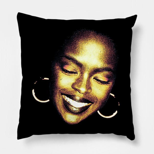 LAURYN HILL RETRO Pillow by AgakLaEN