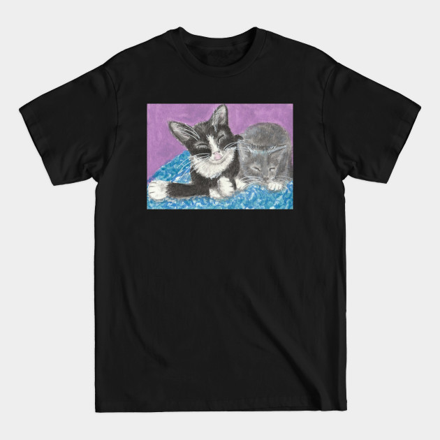 Disover Cute kittens cat art - Cute Kittens - T-Shirt