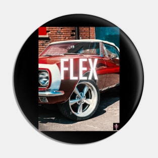 Flex American Muscle Pin