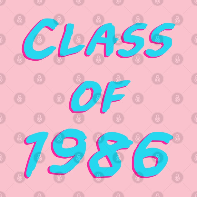 Class Of 1986: Font by Glitchway