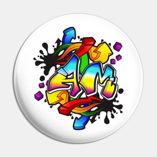 am typography Pin