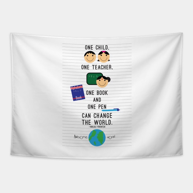 Awesome World Tapestry by silent_warrior