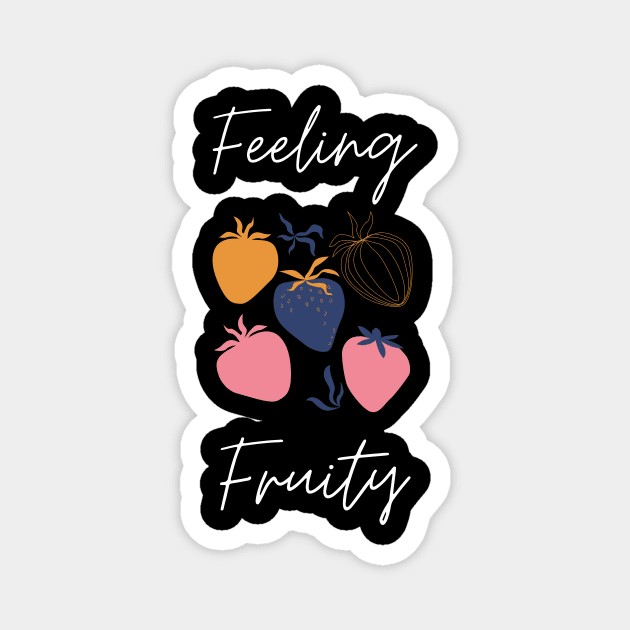 Fruity Feelin' Magnet by RegularSpread