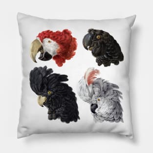 Bird head illustration Pillow