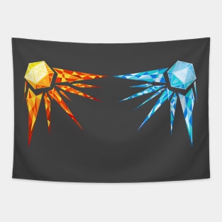 Critical Dice Tapestry