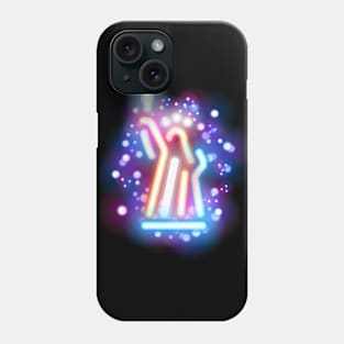 Statue of Liberty Neon Phone Case