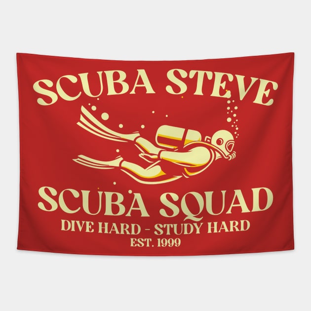 Scuba Steve Tapestry by Trendsdk