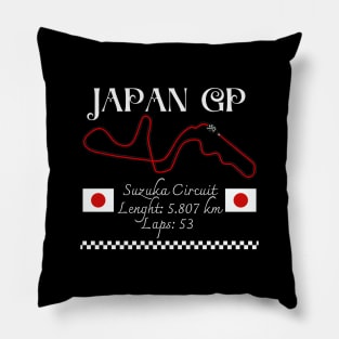 Japan Grand Prix, Suzuka Circuit, formula 1 fans Pillow