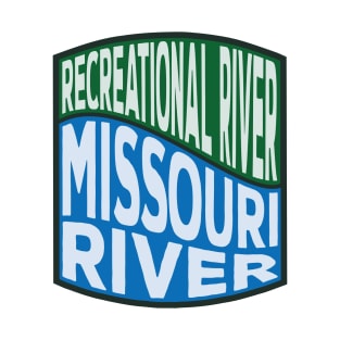 Missouri River National Recreational River Wave T-Shirt