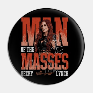 Becky Lynch Man Of The Masses Pin