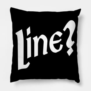 What's My Line? Pillow