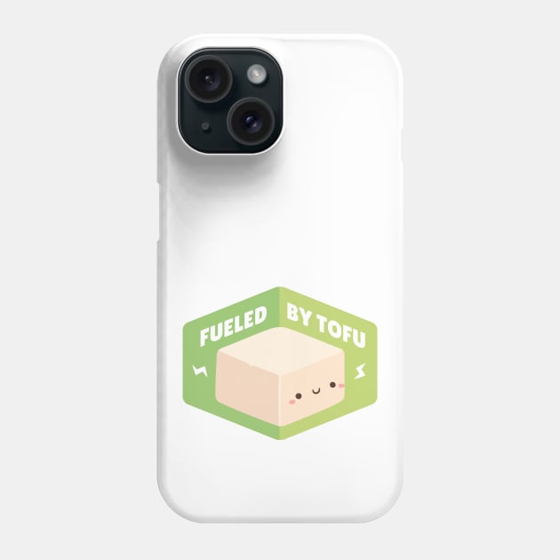 Fueled By Tofu Vegan Phone Case by rustydoodle