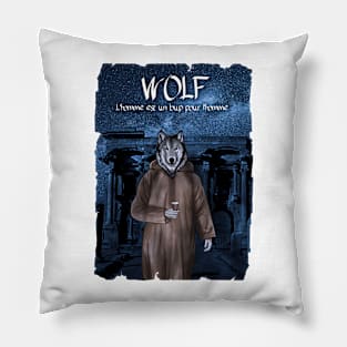 Wolf design Pillow