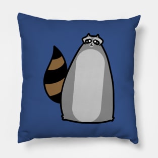 Big Fat Raccoon Pillow