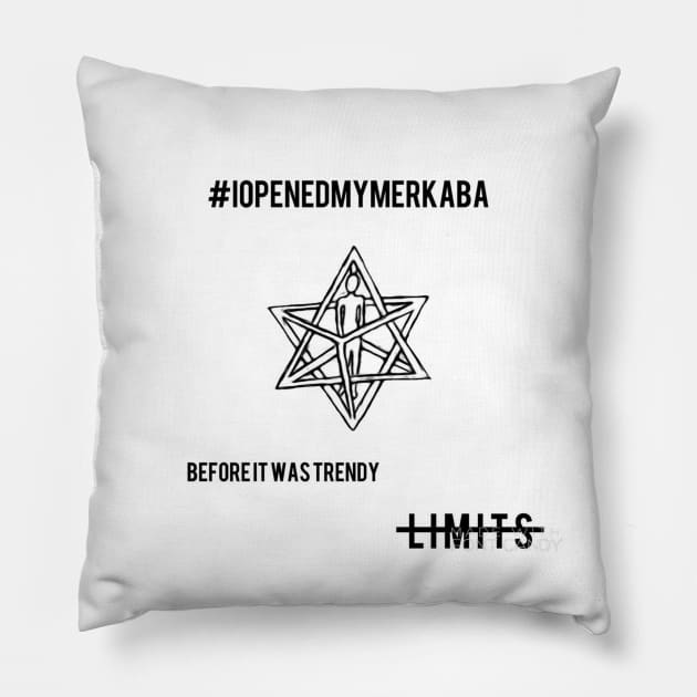No Limits Before it was trendy #11 Pillow by imetatron