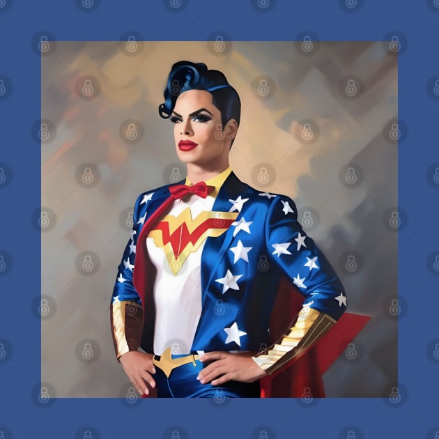 Drag King Wonder Woman by ROH-shuh