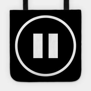 Pause Button Tote