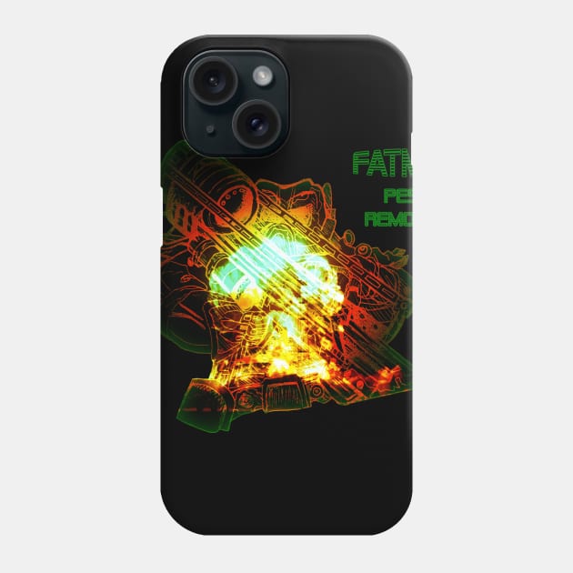 FATMAN PEST REMOVAL (High Rads Version) Phone Case by Mizlabeled