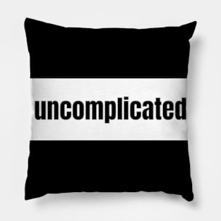 Uncomplicated Pillow