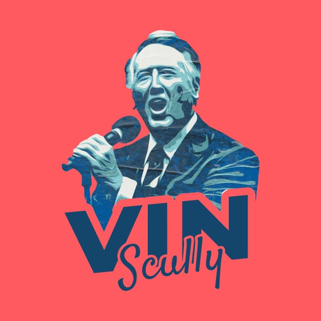 vin scully blue by Thermul Bidean