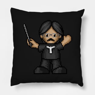 Nobuo Uematsu Stickers Pillow