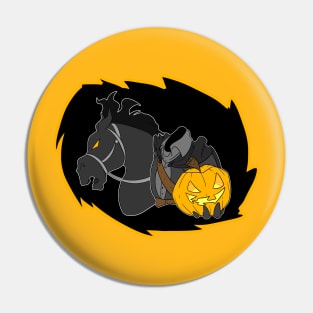 Headless Horseman Pin