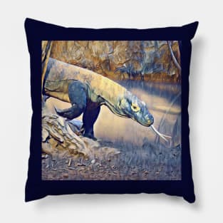 Komodo Dragon Pillow