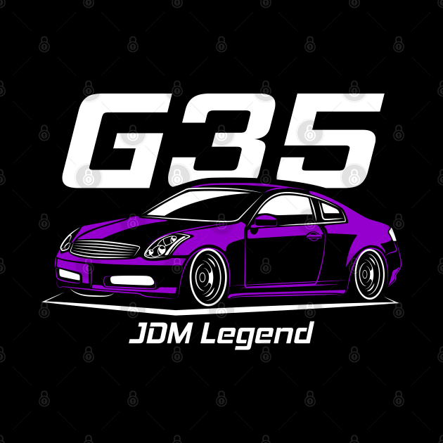 Racing Purple G35 Coupe by GoldenTuners