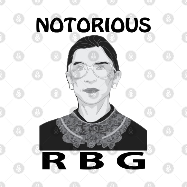 Funny Ruth Bader Ginsberg - Vintage Notorious RBG by NaniMc