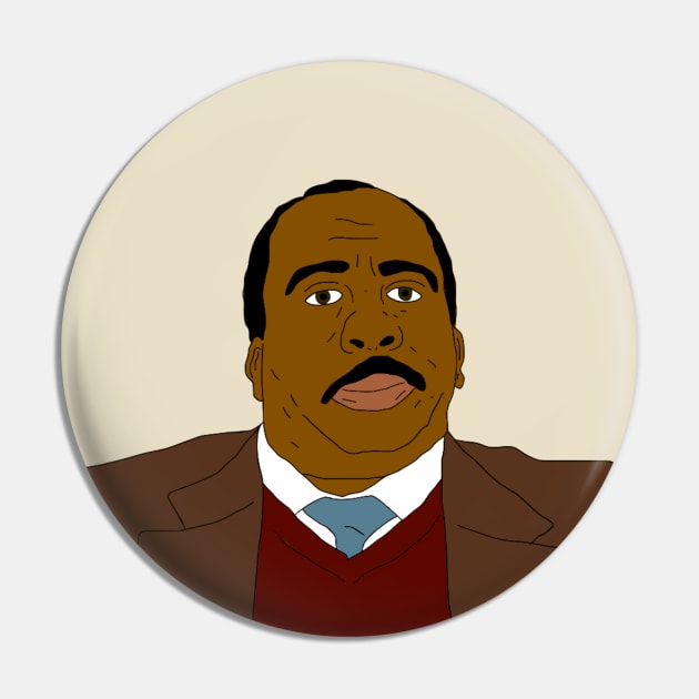 Stanley Hudson Pin by VideoNasties