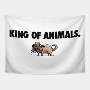 King Of Animals Tapestry