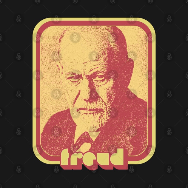 Sigmund Freud // Retro Aesthetic Fan Art Design by DankFutura