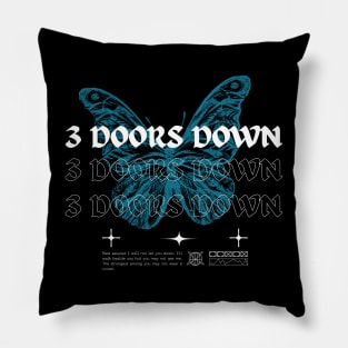 3 Doors Down // Butterfly Pillow