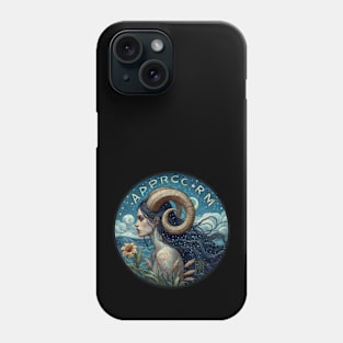 ZODIAC Capricorn - Astrological CAPRICORN - CAPRICORN - ZODIAC sign - Van Gogh style - 20 Phone Case