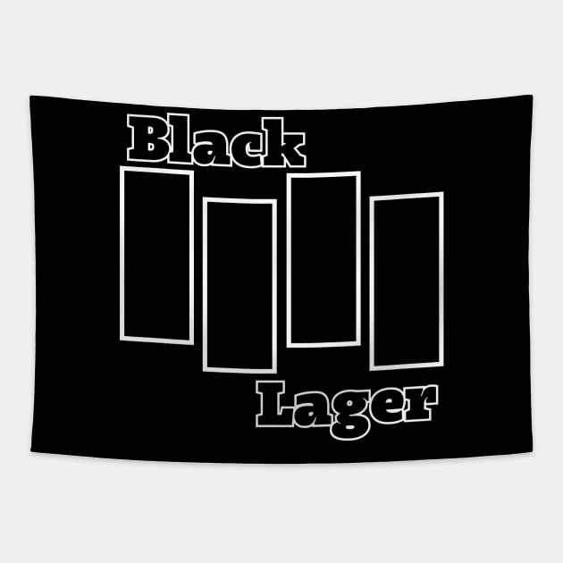 Black Lager Tapestry by hastings1210