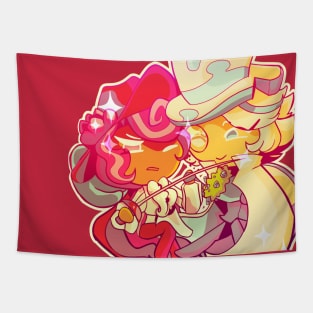 Let U Fall - Rougefort & Raspberry Mousse  Cookie Tapestry