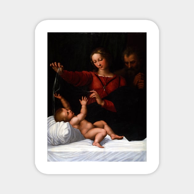 Raphael The Holy Family Magnet by pdpress