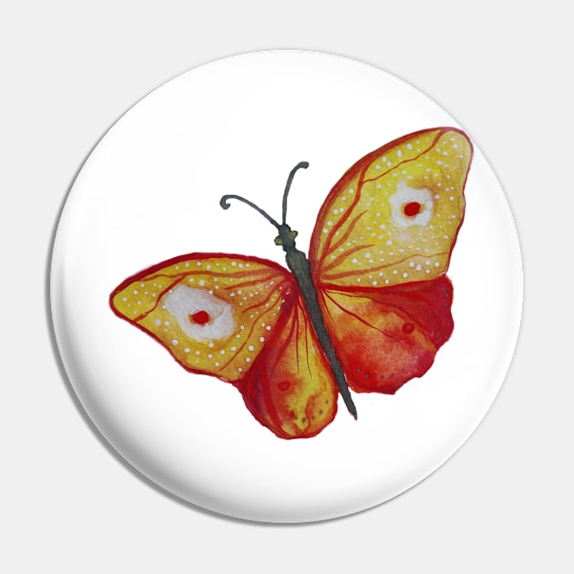 Butterfly Pin by Manitarka