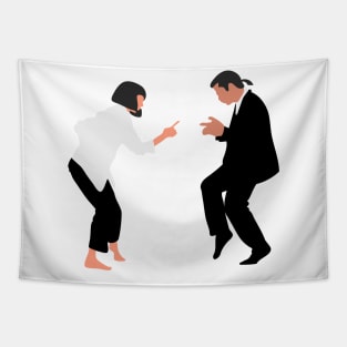 Mia & Vincent - Pulp Fiction Tapestry